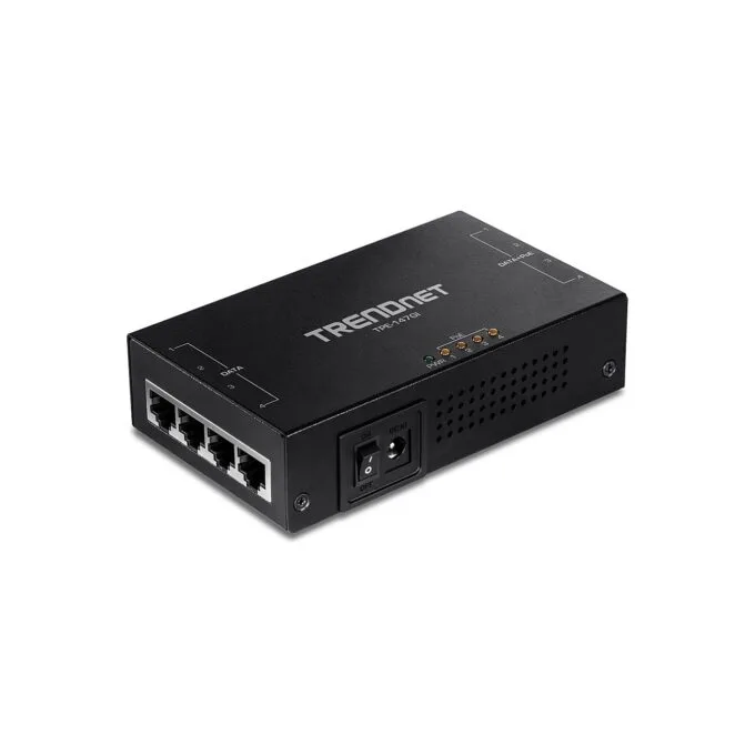 TRENDnet TPE-147GI 65W PoE+ Injektor 4-Port Gigabit — image 1