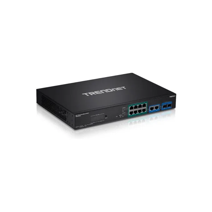 TRENDnet TPE-3012LS 12-Port Gigabit PoE+ Smart Surveillance Switch — image 1