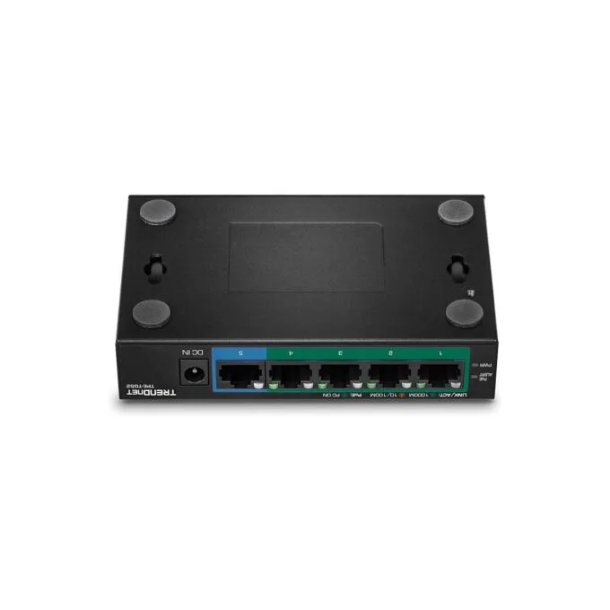 TRENDnet TPE-TG52 5-Port PoE Switch Gigabit PoE+ 32W — image 4