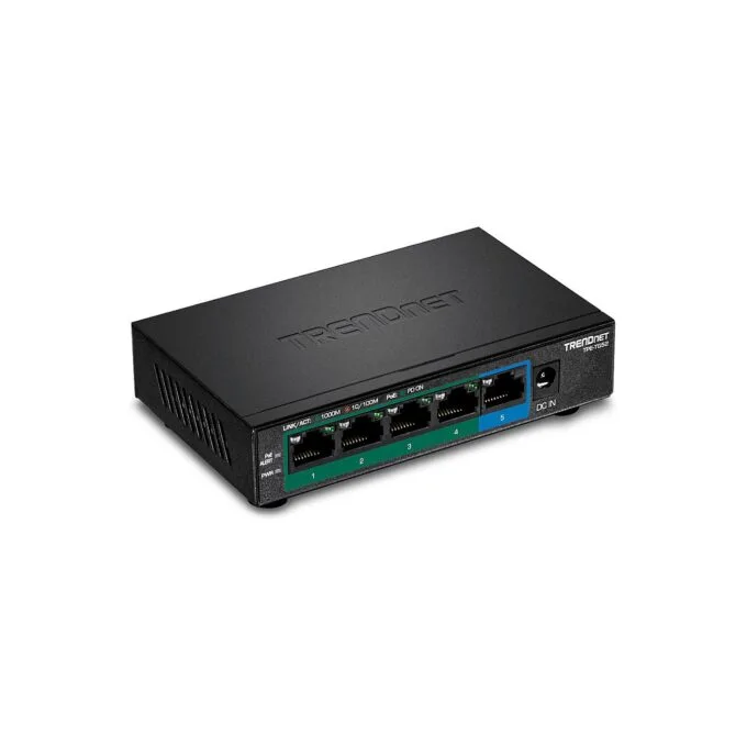 TRENDnet TPE-TG52 5-Port PoE Switch Gigabit PoE+ 32W — image 1