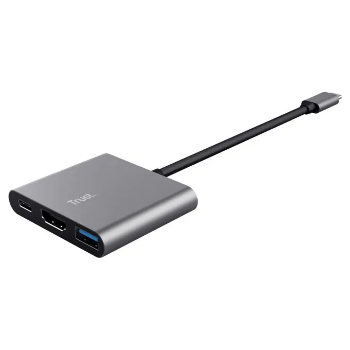 Trust Dalyx 3-in-1 Multiport USB-C Adapter - Dockingstation — image 2