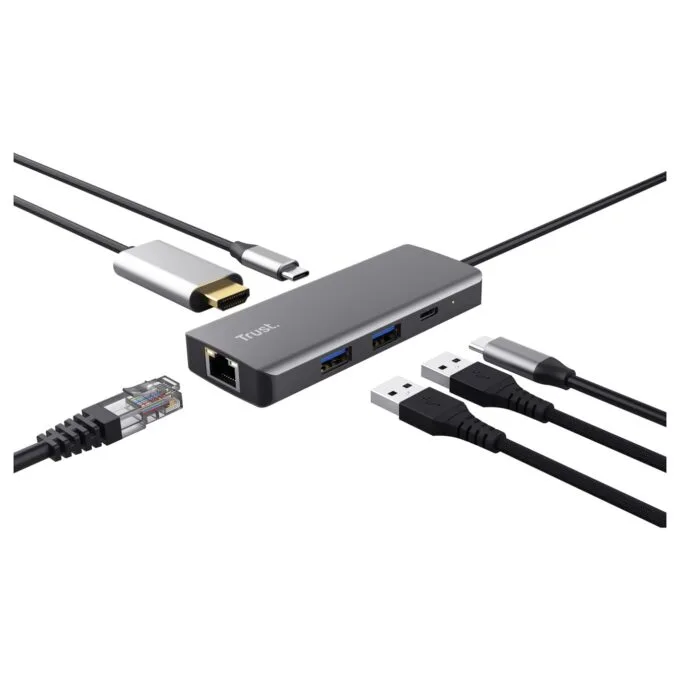 Trust Dalyx - Dockingstation - für Laptop - USB-C — image 3