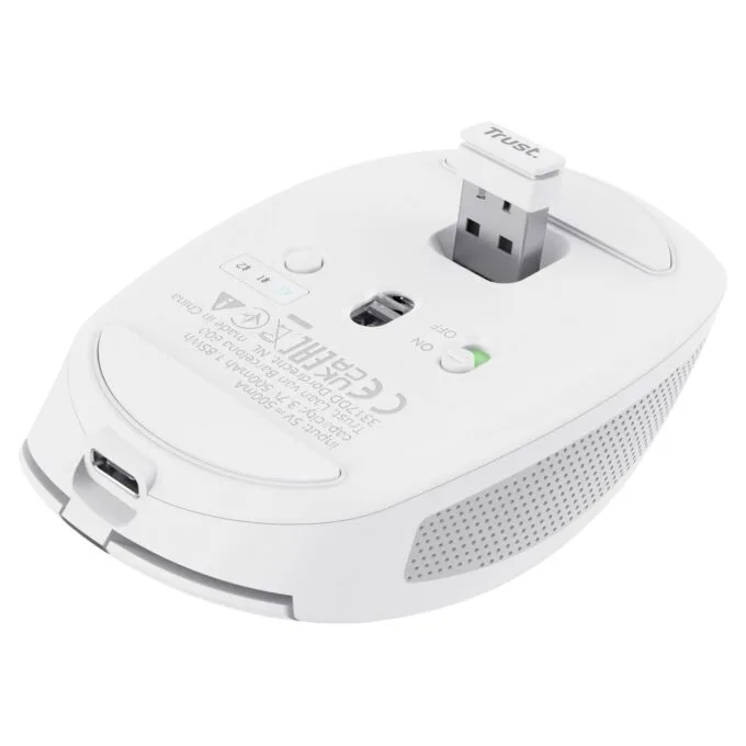 Trust Ozaa Compact Wireless Mouse White — image 5