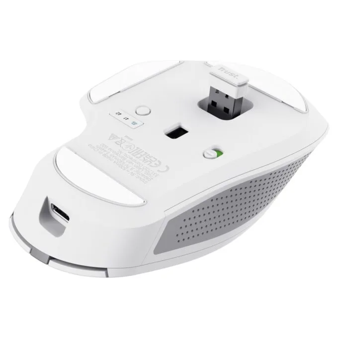 Trust Ozaa+ Multi-Connect Wireless Mouse White — image 6