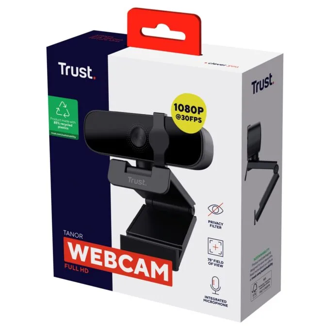 Trust Tanor 1080p Full HD-Webcam — image 8