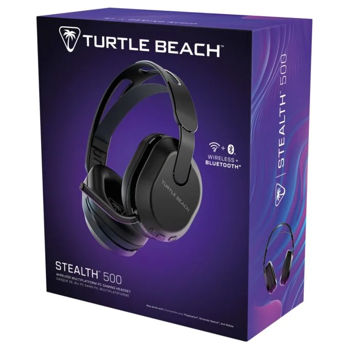 Turtle Beach Stealth 500 PC Over-Ear Stereo Headset. Schwarz — image 3