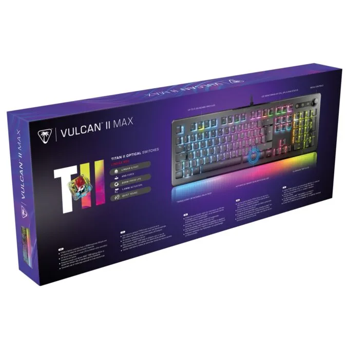 Turtle Beach Vulcan II Max Gaming-Tastatur. Schwarz — image 11