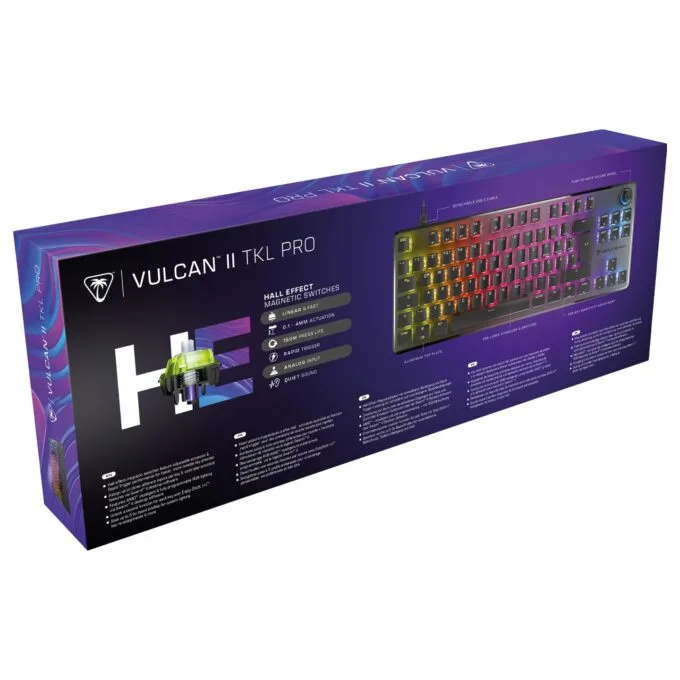 Turtle Beach Vulcan II TKL Pro Gaming-Tastatur. Schwarz — image 3