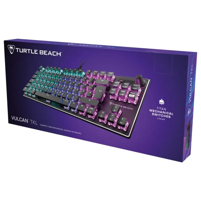 Turtle Beach Vulcan TKL AIMO Gaming-Tastatur. Red Switch — image 8