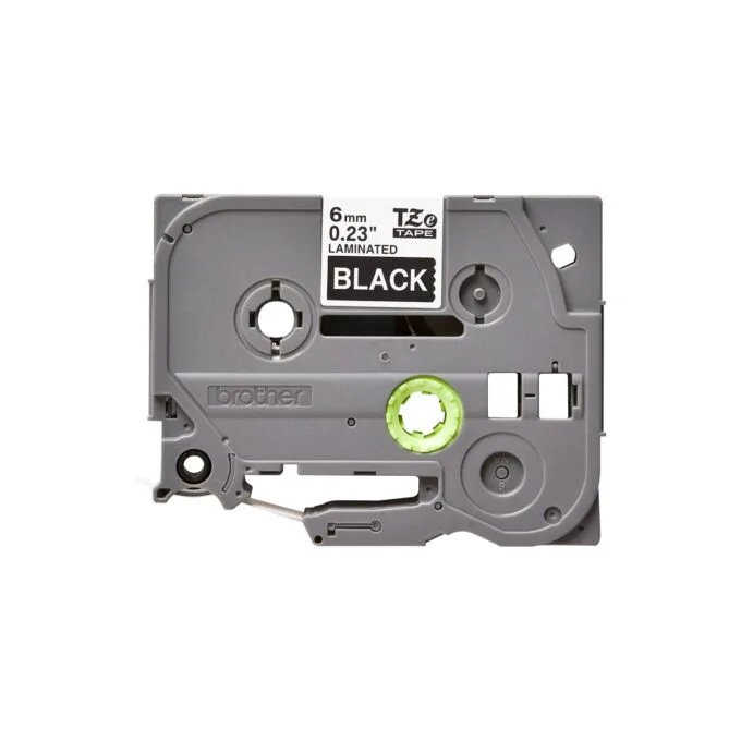 TZ-315 LAMINATED TAPE 6mm 8m Weiß Schw — image 2
