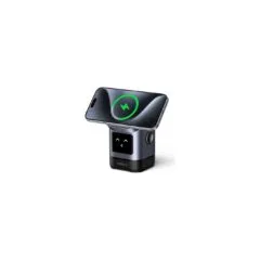 UGREEN Uno W709 2-in-1 Magnetic Wireless Charger 15W Ladestation Qi2 zertifiziert Display fuer iPhone und AirPods