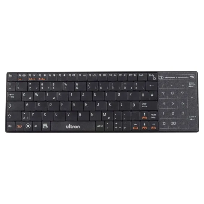 Ultron Tastatur UMT-BT Fashion schwarz wireless — image 1