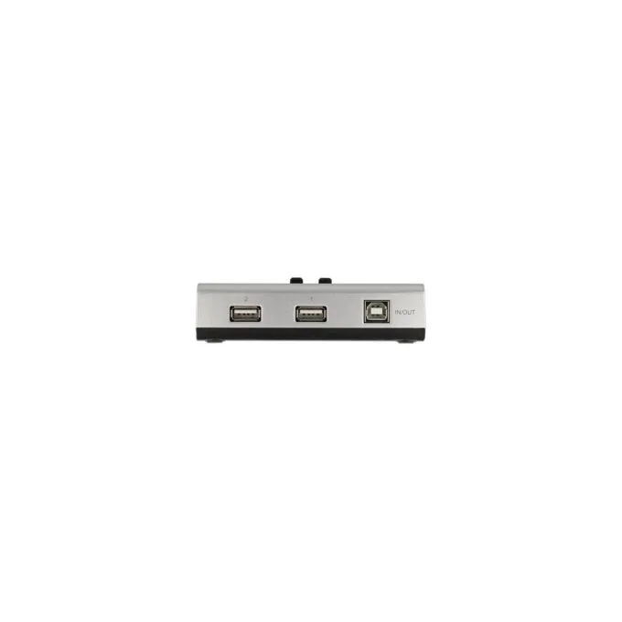 Umschalter USB 2.0 mit 1 x Typ-B Buchse zu 2 x Typ-A Buchse manuell bidirektional — image 3