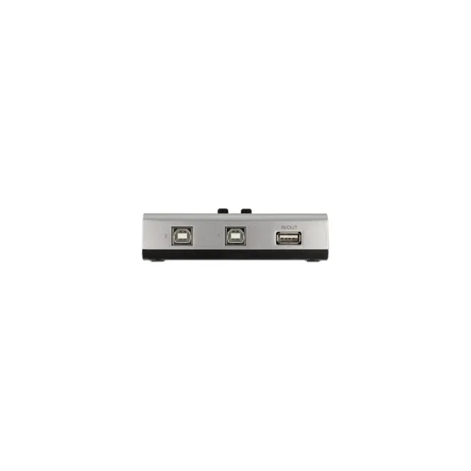 Umschalter USB 2.0 mit 2 x Typ-B Buchse zu 1 x Typ-A Buchse manuell bidirektional — image 3