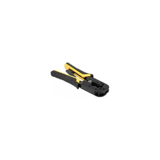 Universelle Crimpzange mit Abisolierer für 8P (RJ45) oder 6P (RJ12 11) Stecker — image 2