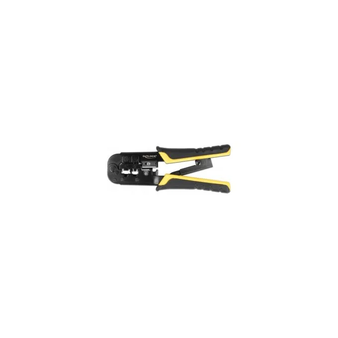 Universelle Crimpzange mit Abisolierer für 8P (RJ45) oder 6P (RJ12 11) Stecker — image 3