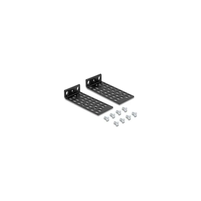 Universelles Rack Montage Set 2 Stück schwarz — image 1