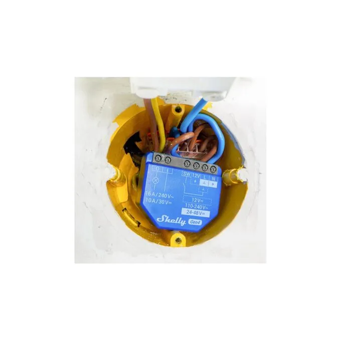· Unterputz · 1 Gen4 · Relais · max 16A · 1 Kanal · WLAN · Matter · Zigbee · Bluetooth — image 4