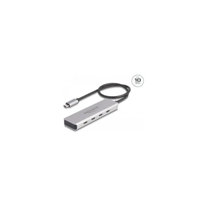 USB 10 Gbps USB Type-CTM Hub mit 4 x USB Type-CTM Buchse mit 35 cm Anschlusskabel — image 2