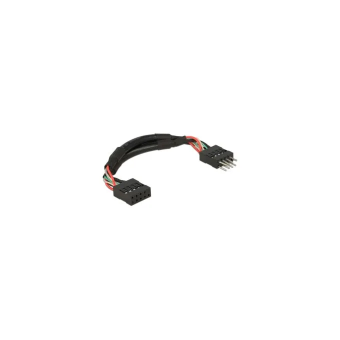 USB 2.0 10 Pin Verlängerungskabel Pfostenstecker to Pfostenbuchse 10 cm — image 2