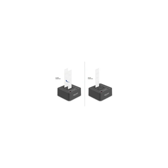 USB 20 Gbps M.2 Dockingstation für 2 x M.2 NVMe PCIe SSD mit Klon- und Löschfunktion — image 4