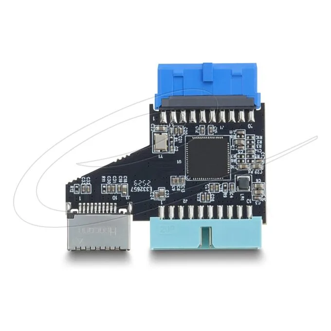 USB 5 Gbps Hub 20 Pin Pfostenbuchse zu 1 x USB 5 Gbps 20 Pin Pfostenstecker und Type-E Key A Buchse — image 2