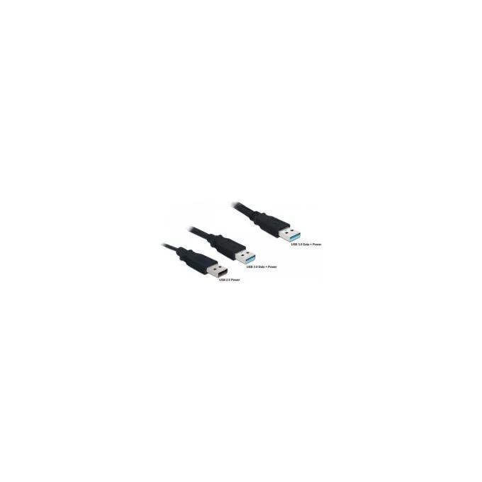 USB 5 Gbps Kabel Typ-A Stecker + USB Typ-A Stecker zu USB 5 Gbps Typ-A Stecker 60 cm — image 1