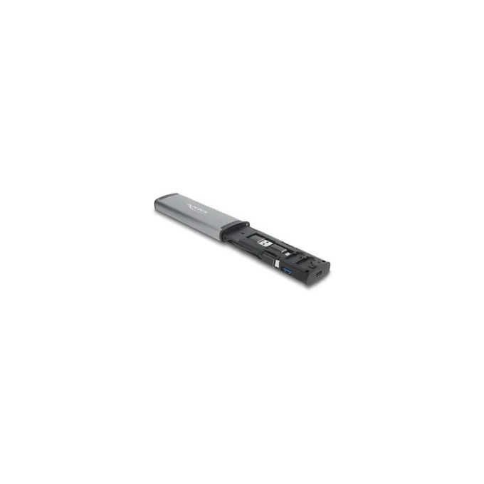 USB 5 Gbps Kartenleser mit SD und Micro SD Slot und Aufbewahrungsfächern für Speicherkarten — image 4