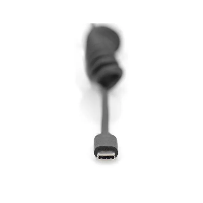 USB-A - USB-C Spiralkabel. 1m — image 4