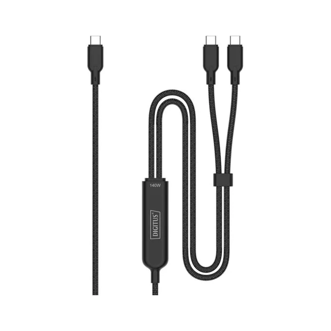 USB-C 2in1 Ladekabel. 140W. 1.8m — image 3