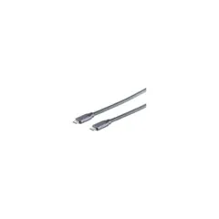 USB-C to USB-C 2m Cable USB 3.2 Gen 2x2 20Gbps Gray