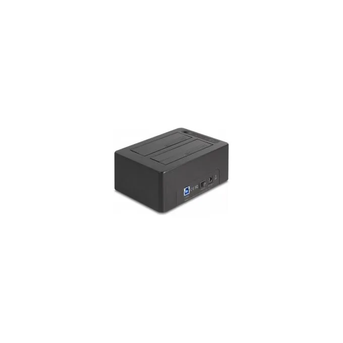 USB Dual Dockingstation für 2 x SATA HDD SSD mit Klon Funktion und Card Reader + zusätzlichem USB Port — image 1