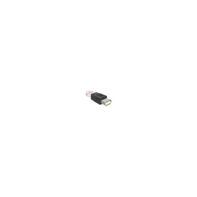 USB - RJ45 - USB 2.0 - RJ45 - Schwarz — image 1