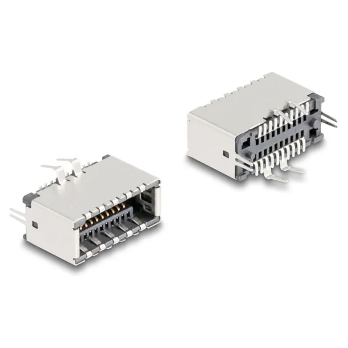 USB Typ-E Key A 20 Pin Buchse vertikal zur SMT Lötmontage — image 2