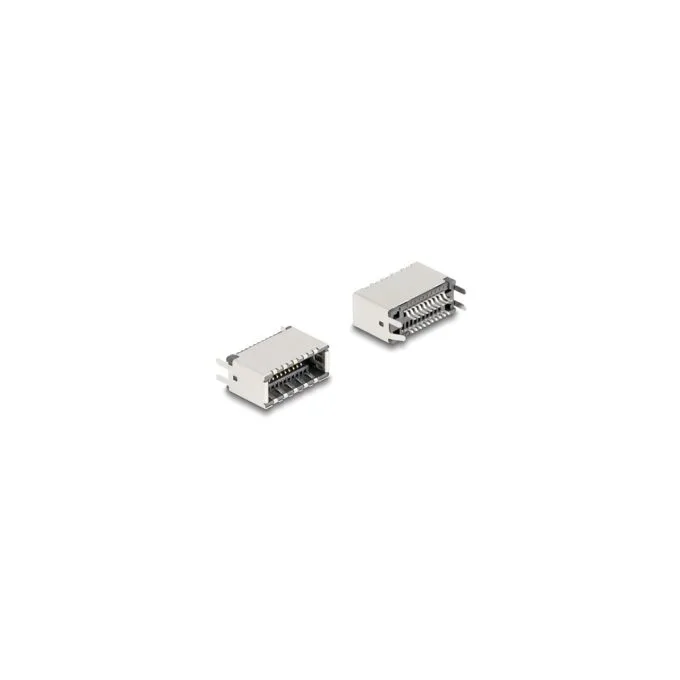 USB Typ-E Key A 20 Pin Buchse vertikal zur SMT Lötmontage — image 1