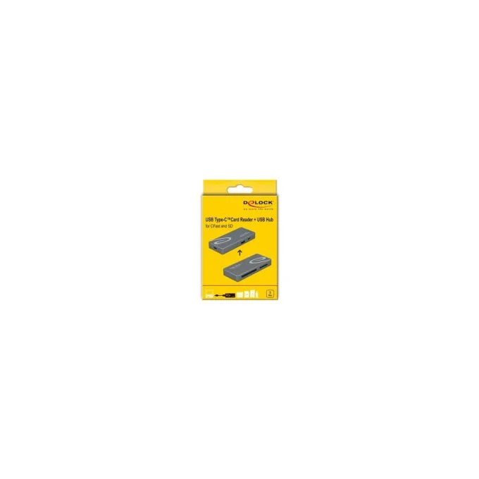 USB Type-CTM Card Reader für CFast und SD Speicherkarten + USB Hub mit Typ-A und USB Type-CTM Port — image 5