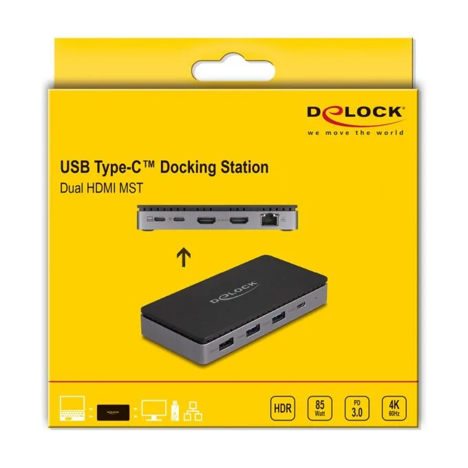 USB Type-CTM Dockingstation 4K - Dual HDMI MST USB Gigabit LAN PD 3.0 85 W — image 5