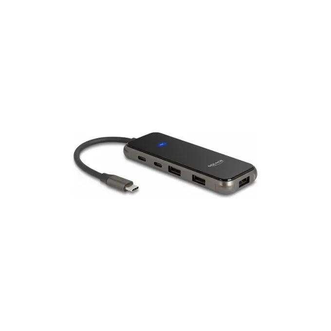 USB Type-CTM Dockingstation 4K - HDMI USB Hub SD - Micro SD Slot PD 3.0 85 W Oberfläche aus gehärtetem Glas — image 1