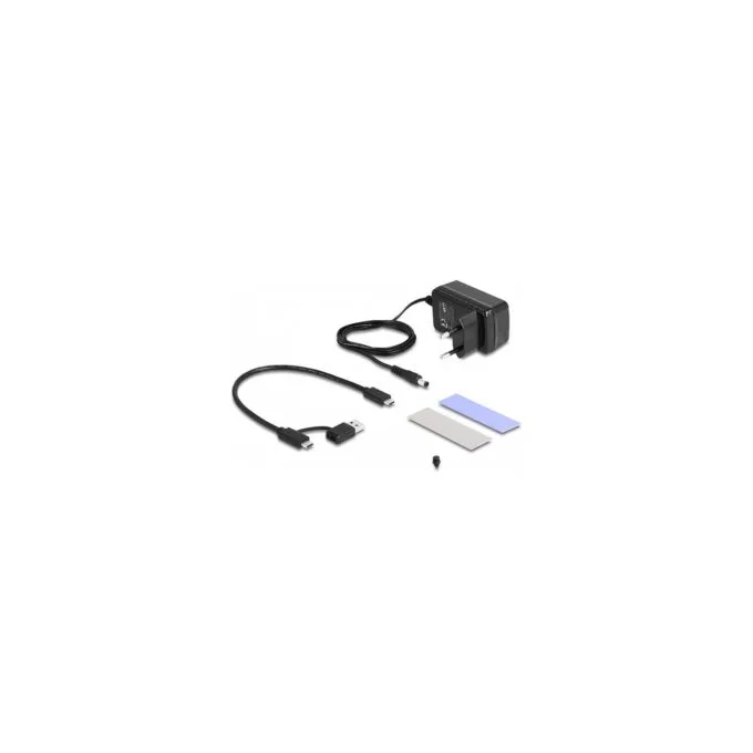 USB Type-CTM Konverter für 1 x M.2 NVMe SSD + 1 x SATA SSD HDD mit Klon Funktion — image 2