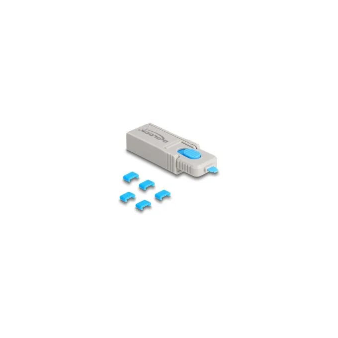 USB Type-CTM Port Blocker Set für USB Type-CTM Buchsen 5 Stück + Verschlusswerkzeug — image 1