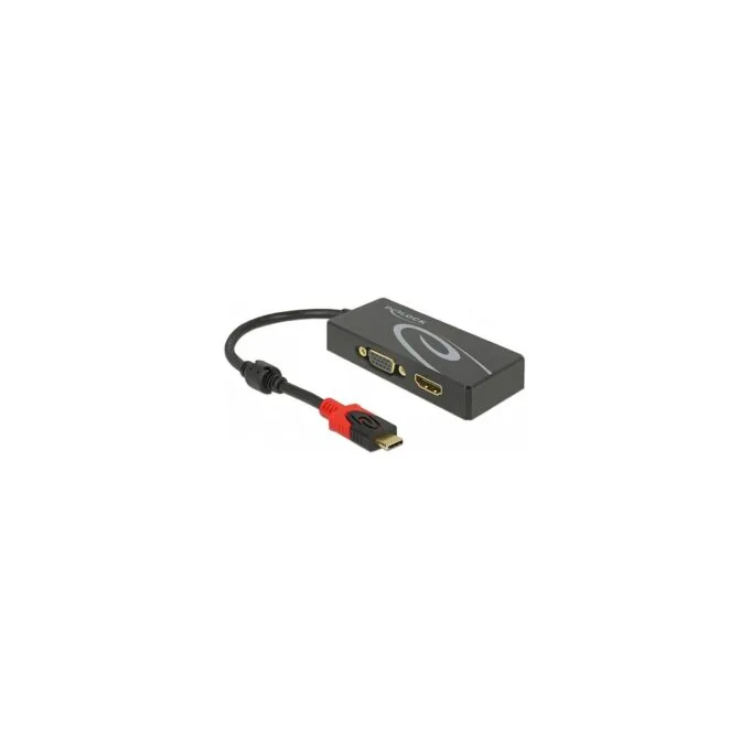 USB Type-CTM Splitter (DP Alt Mode) to 1 x HDMI + 1 x VGA out — image 1