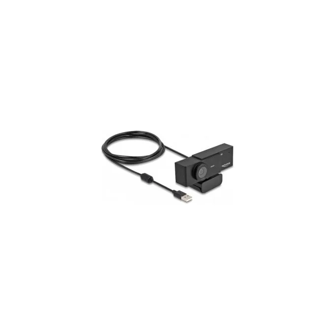 USB UHD Webcam mit Mikrofon 4K 30 Hz 110° Blickwinkel und Stativ — image 1