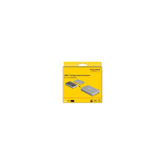 USB4TM 40 Gbps Gehäuse für 1 x M.2 NVMe SSD - werkzeugfrei — image 4