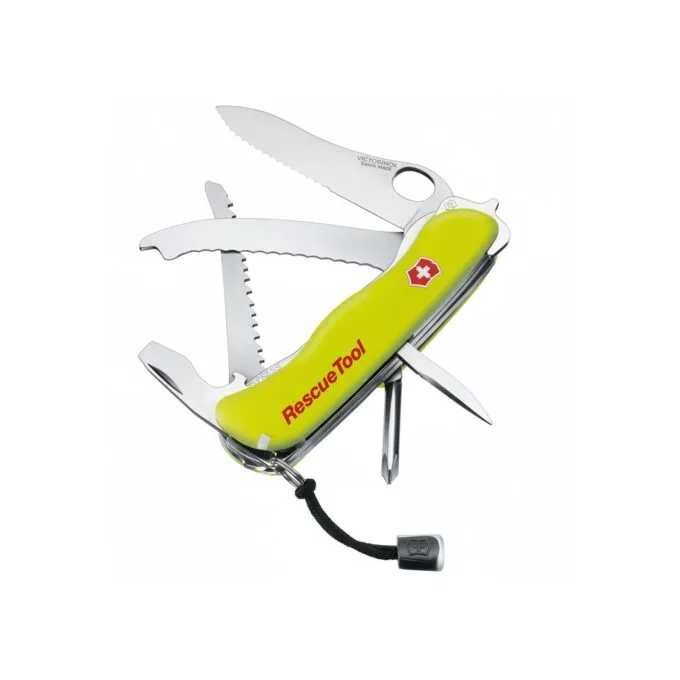 V-0.86 23.M808 Taschenmesser RescueTool Nachtleuchtend Gelb — image 2
