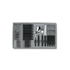 V-6.78 33.24 Swiss Classic 24-tlg. Besteck Set. schwarz
