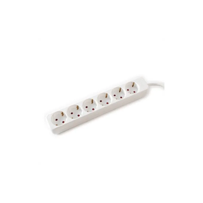 VALUE 6-fach Steckdosenleiste ohne Schalter. wei. 1.5 m — image 1