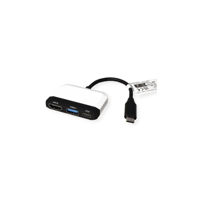 VALUE Display Adapter USB Typ C - HDMI. USB 3.2 Gen 1 Typ A. Typ C PD — image 2