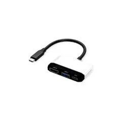 VALUE Display Adapter USB Typ C - HDMI. USB 3.2 Gen 1 Typ A. Typ C PD