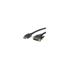 VALUE DisplayPort Kabel DP ST - DVI-D ST. schwarz. 5 m
