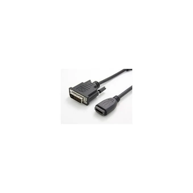 VALUE HDMI-DVI Adapterkabel. HDMI BU DVI-D ST — image 1